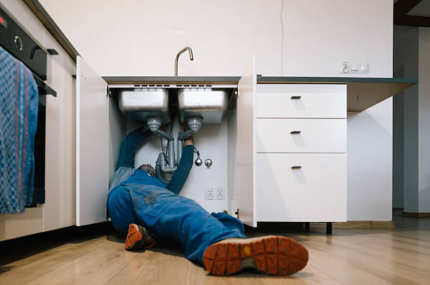 Professional Drain Cleaning technician working in East Canaan, CT